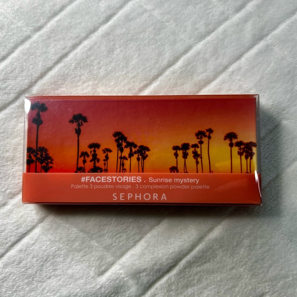 SEPHORA #FACESTORIES SUNRISE MYSTERY CHEEK PALETTE